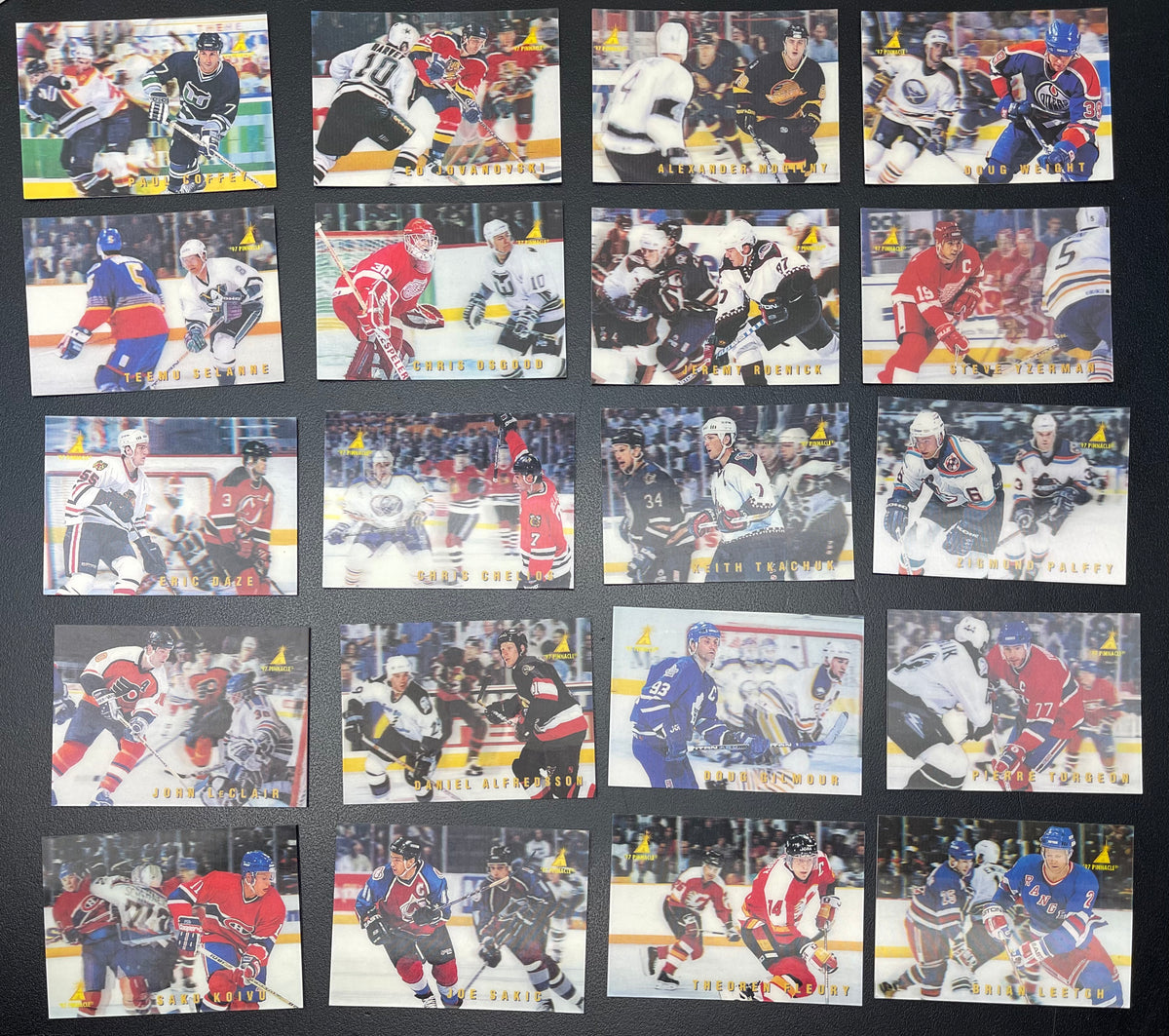 1996 McDonalds NHL Ice Breakers Holographic Trading Cards Full Set