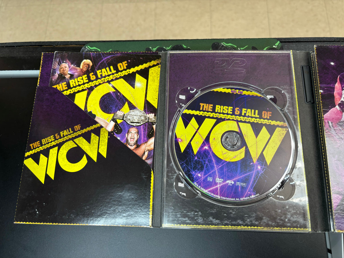 THE RISE & FALL OF WCW 3枚組DVD WWE The Rise and Fall of
