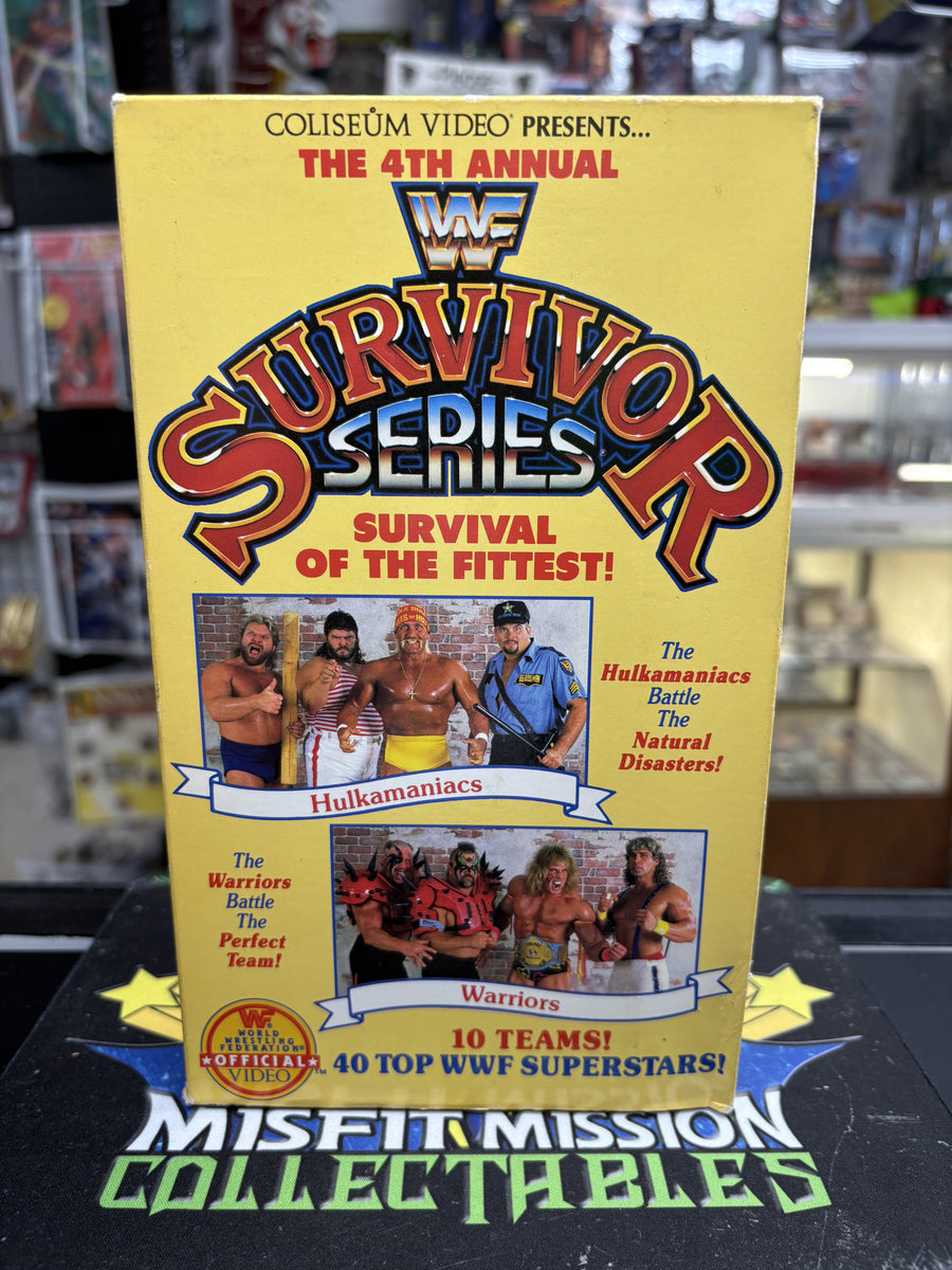 1990 WWE WWF Coliseum Video Survivor Series VHS Tape – The Misfit