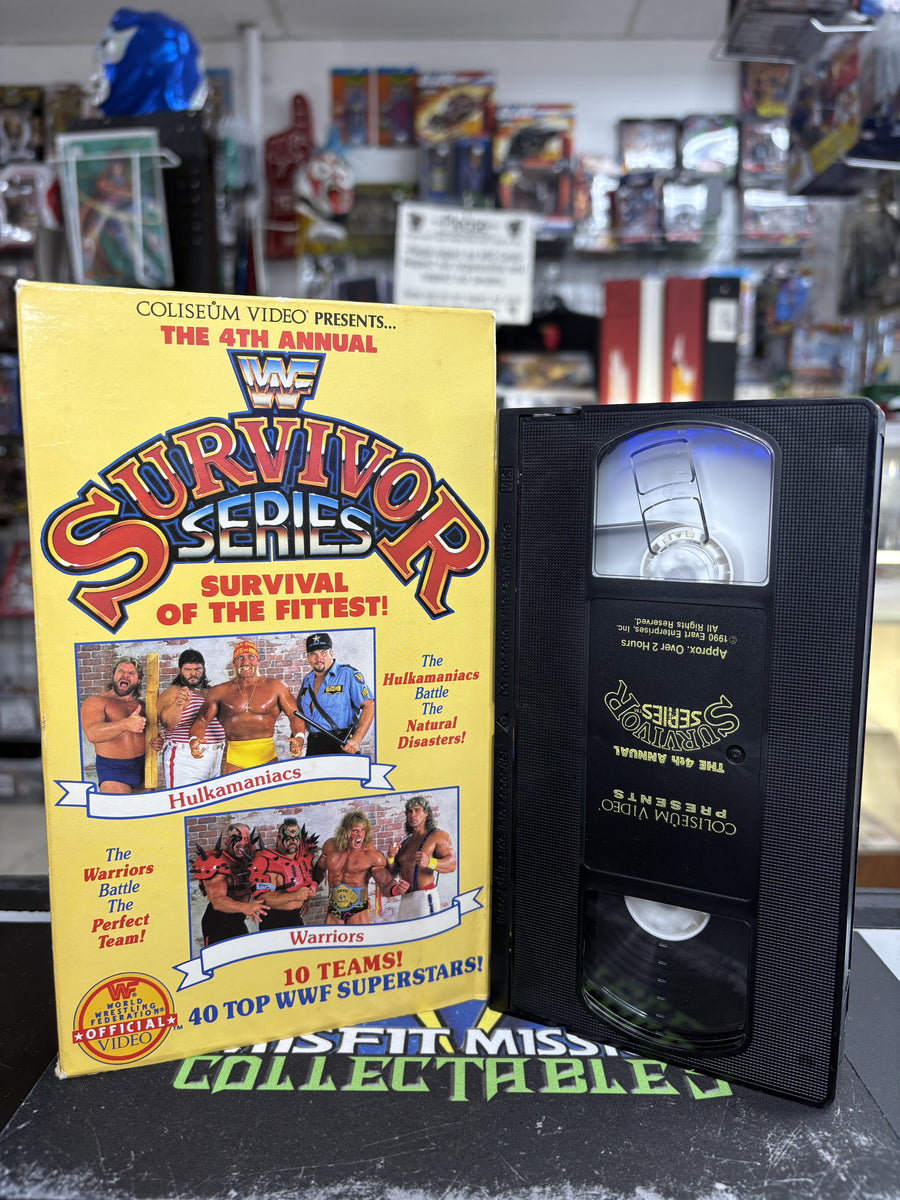 1990 WWE WWF Coliseum Video Survivor Series VHS Tape – The Misfit