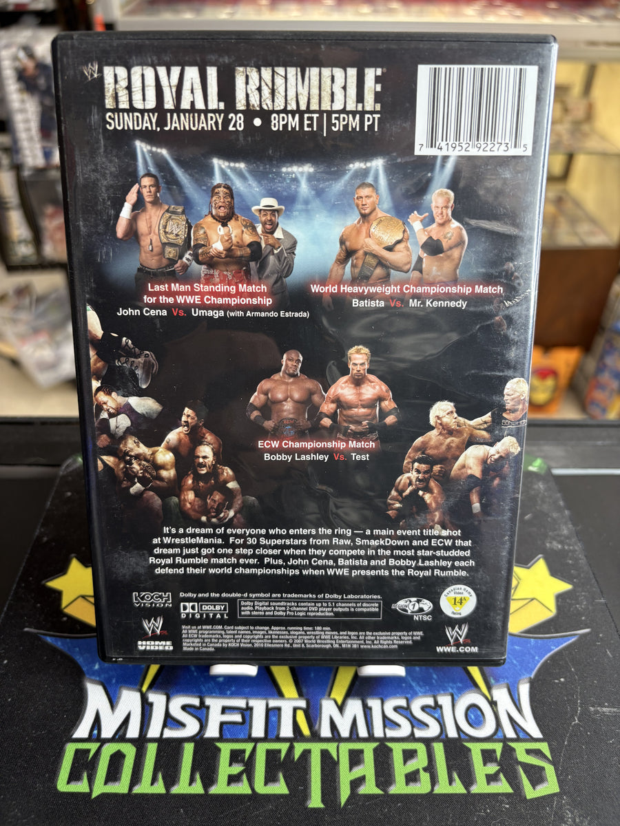 Wwe Championship Wwe Royal Rumble 2007 Full Show WWE DVD PPV Royal