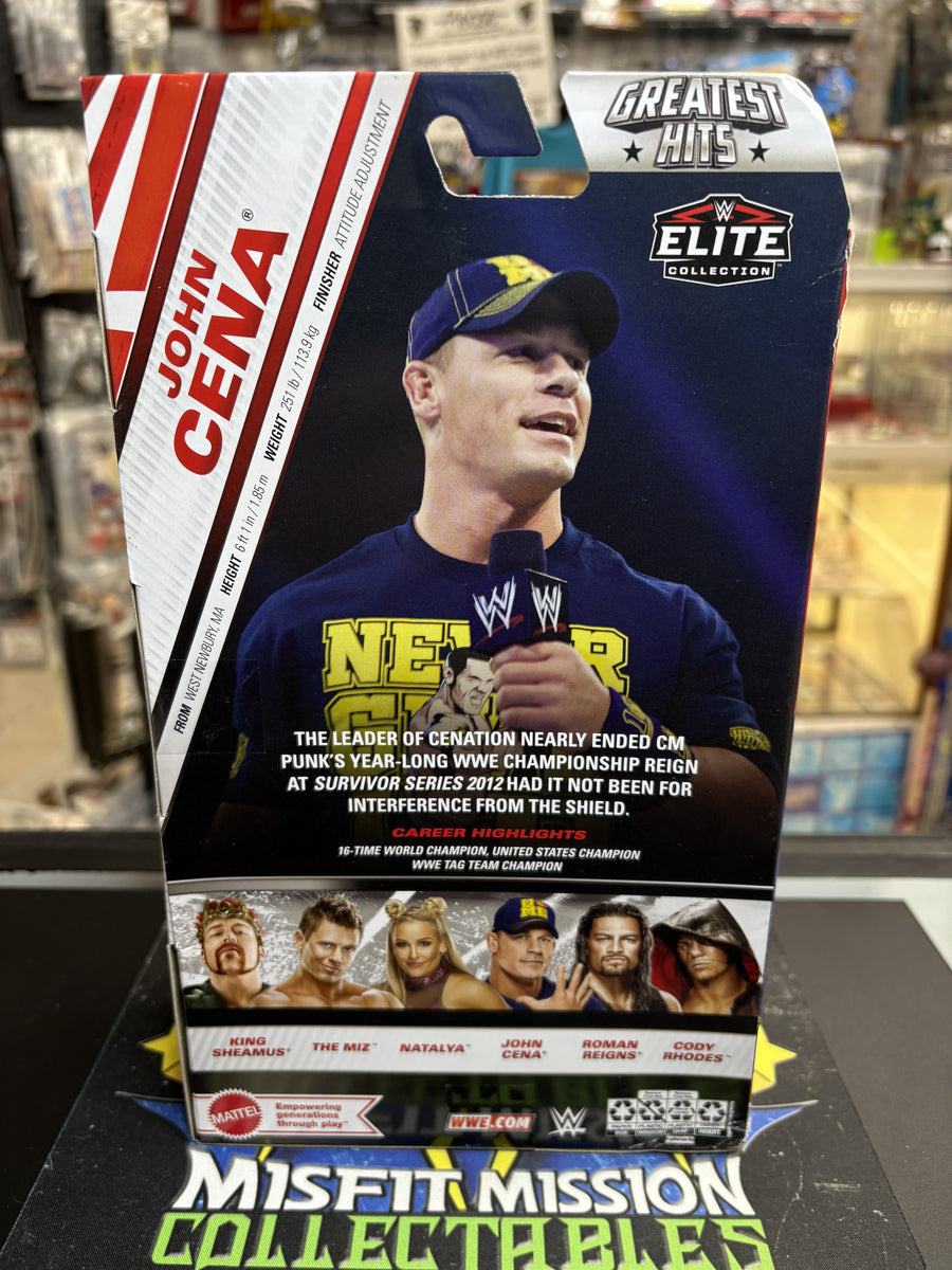 2024 WWE Elite Greatest Hits John Cena Figure (New) – The Misfit