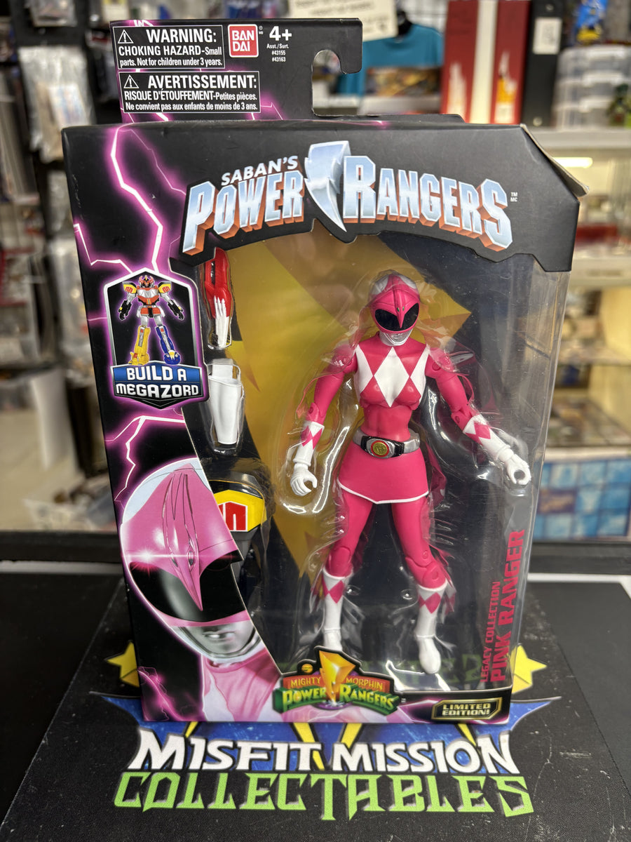 Bandai Mighty Morphin Power Rangers Legacy Collection Pink Ranger New