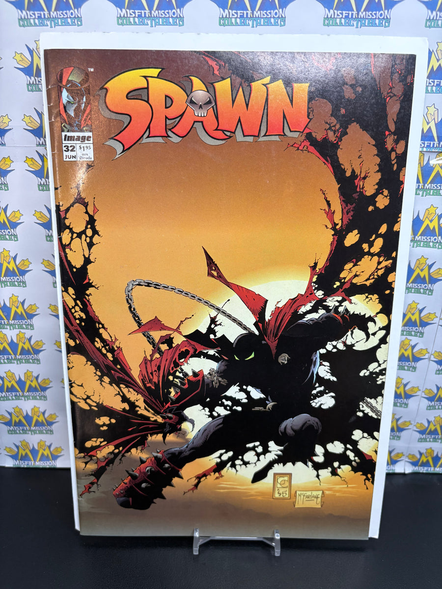 Image 1995 Spawn #32 Comic Book – The Misfit Mission Collectables