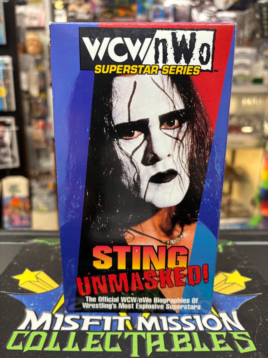 WCW/NWO VHS Superstar Series Sting Unmasked – The Misfit Mission