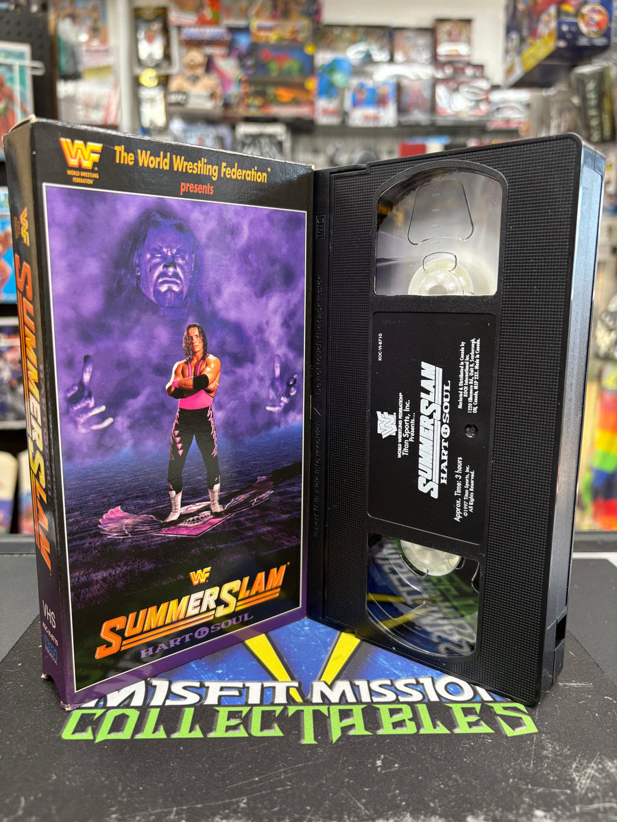 WWF WWE VHS Summerslam 1997 Heart & Soul – The Misfit Mission