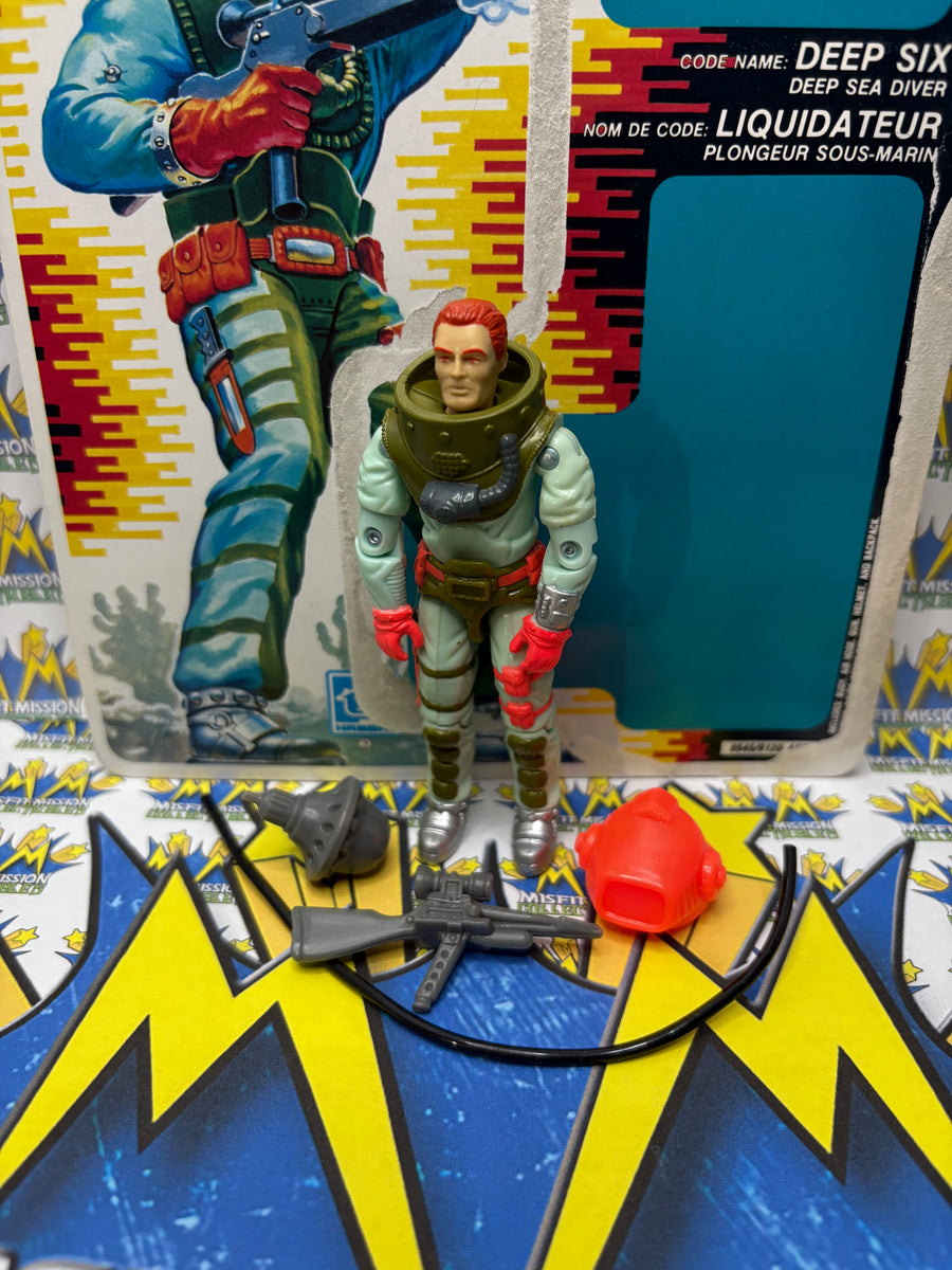 Vintage Hasbro 1989 GI Joe Deep Six Figure Complete – The Misfit ...