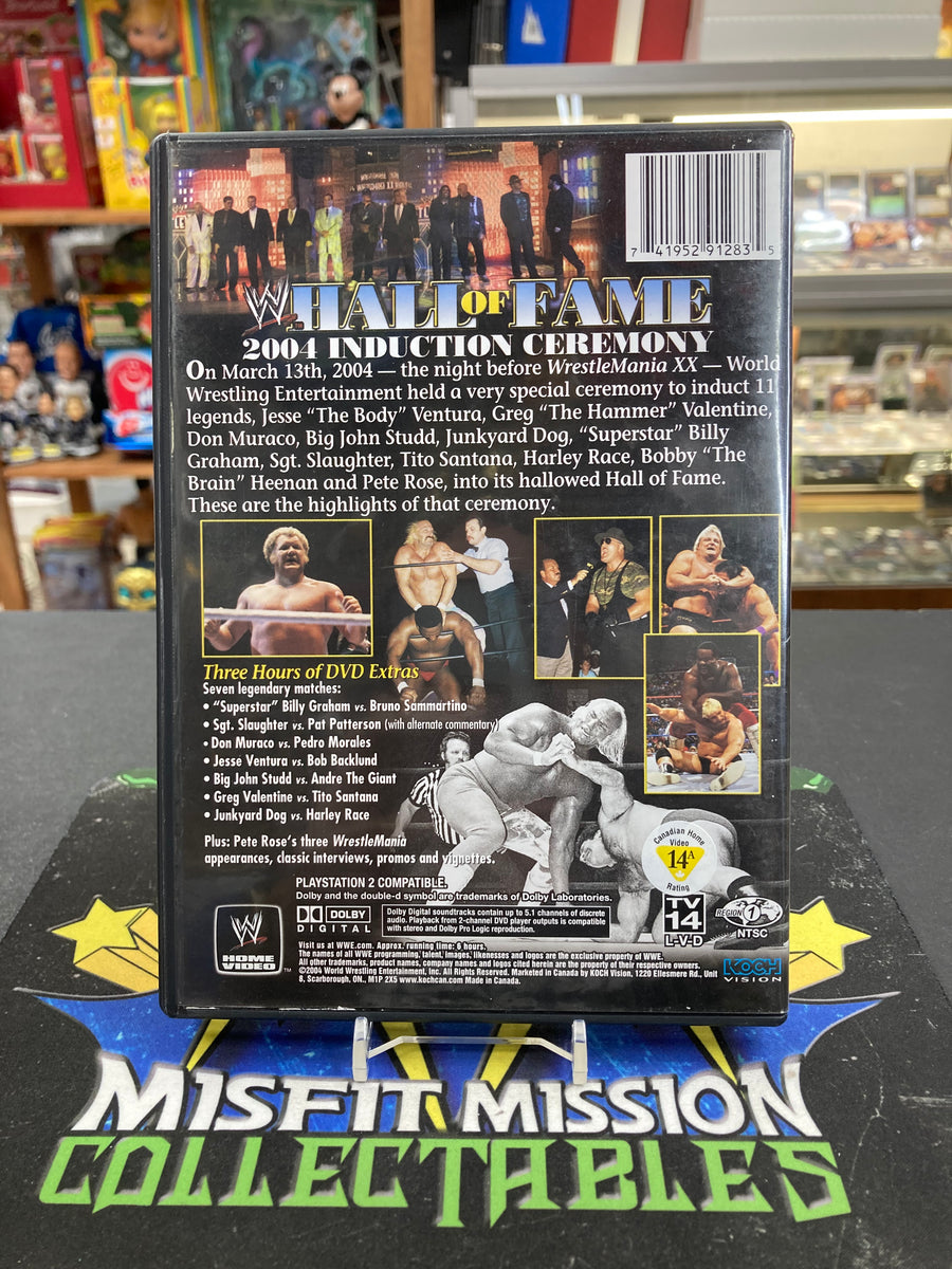 WWE Hall of Fame 2004 Induction Ceremony 2 Disc DVD Set – The