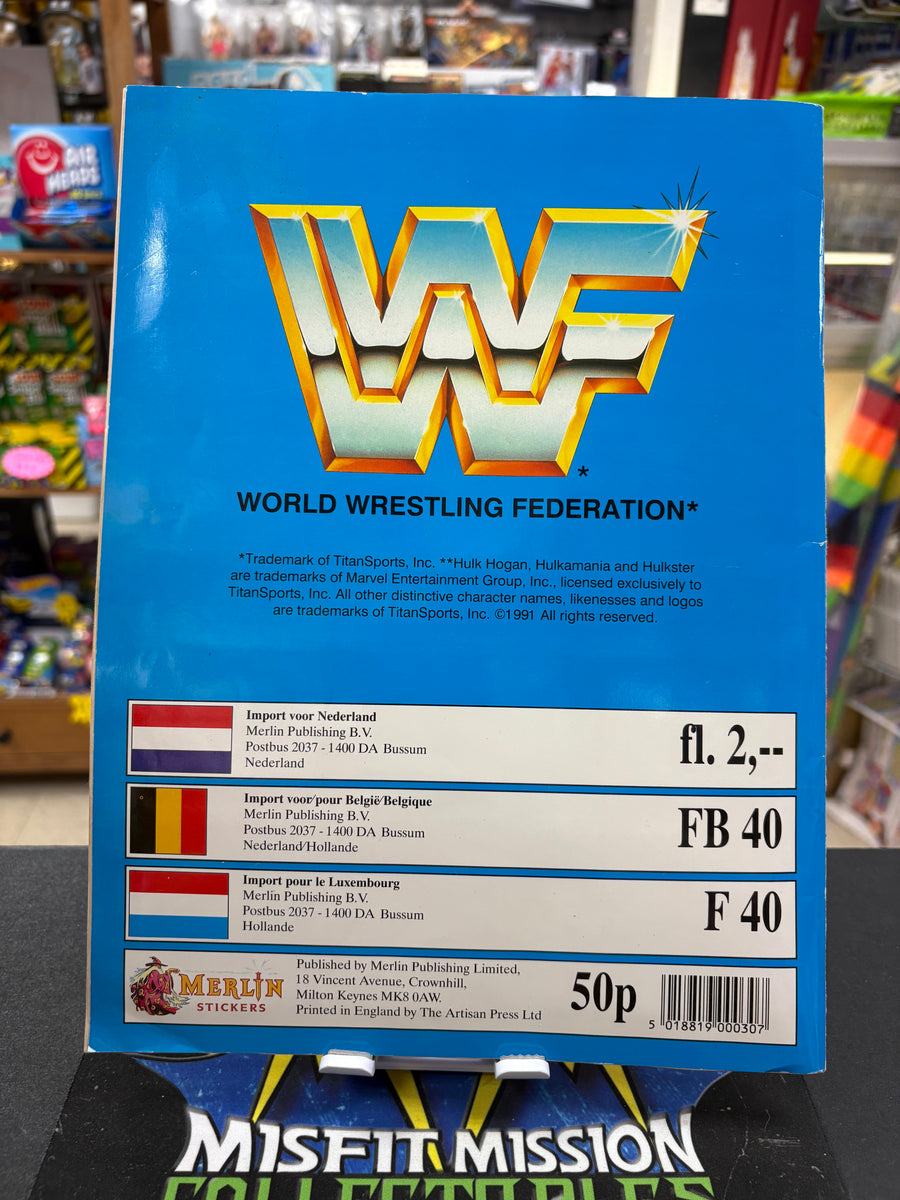 Merlin's WWF Superstars Of Wrestling Sticker Album Series 2 336 of