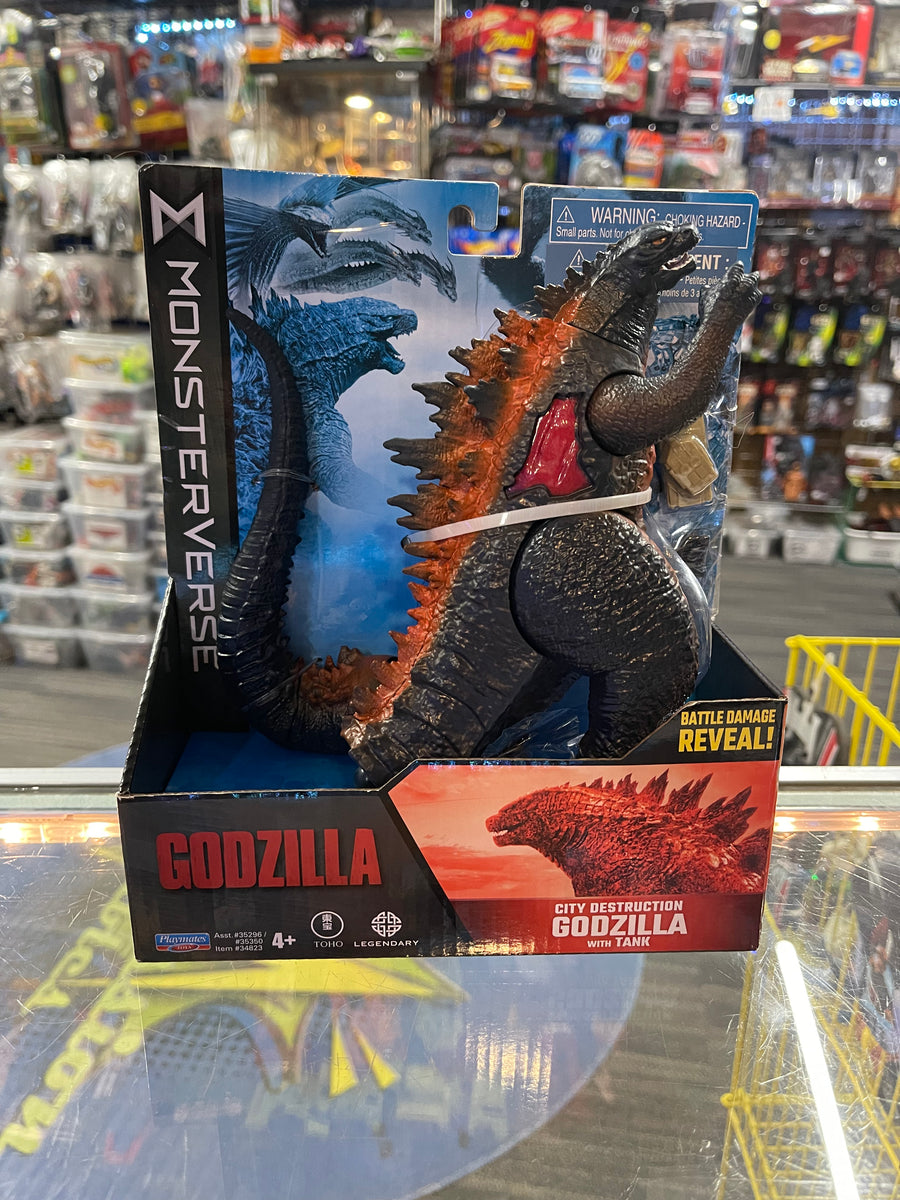  Godzilla Monsterverse City Battle Pack, Multi : Toys & Games