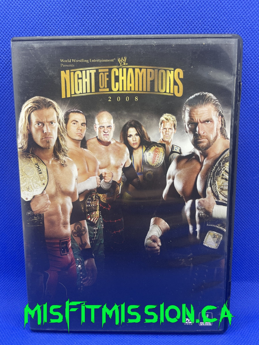 DVD　The　Champions　of　Misfit　WWE　2008　Mission　Night　–　Collectables