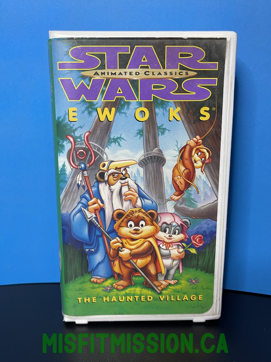 1985 Star Wars The Animated Classics Ewoks The Haunted Village