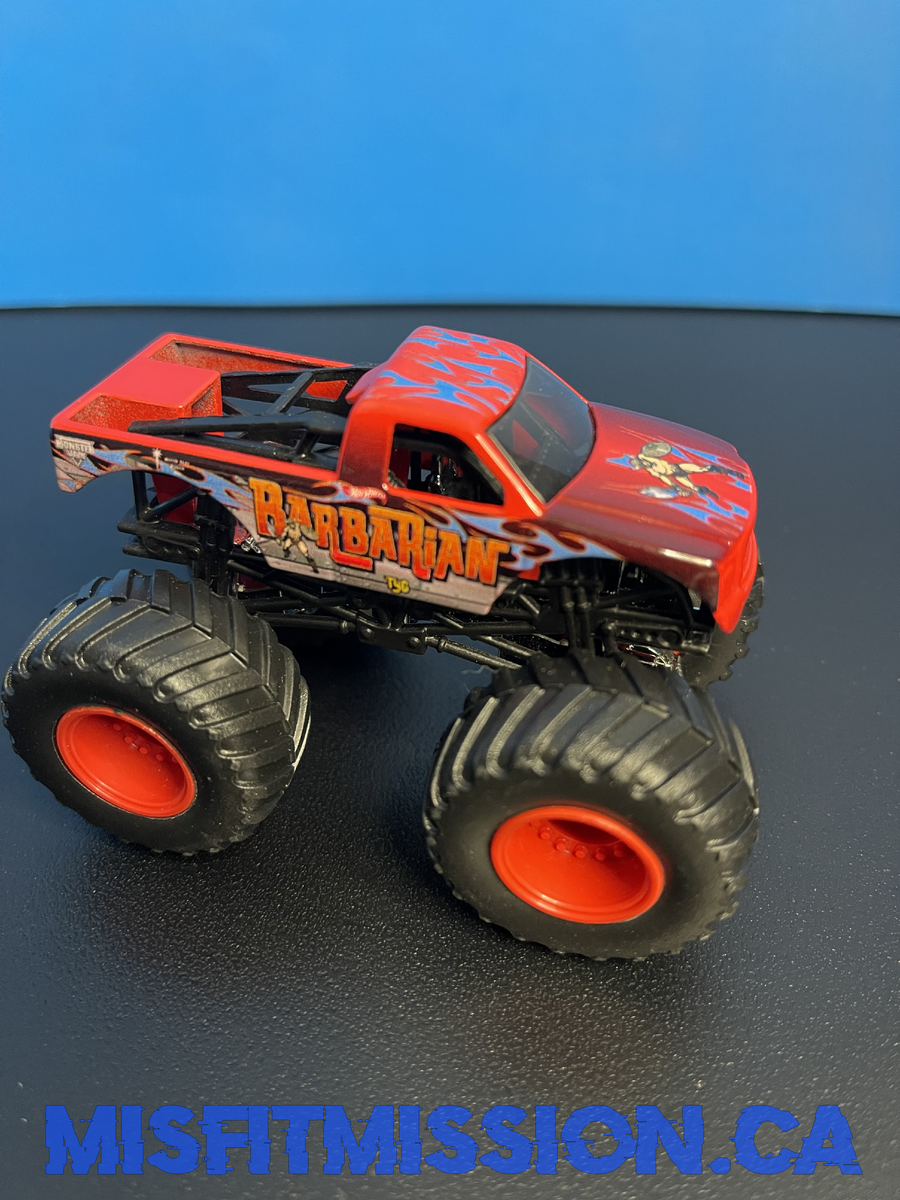 Hot Wheels Monster Jam 1:64 Barbarian – The Misfit Mission Collectables