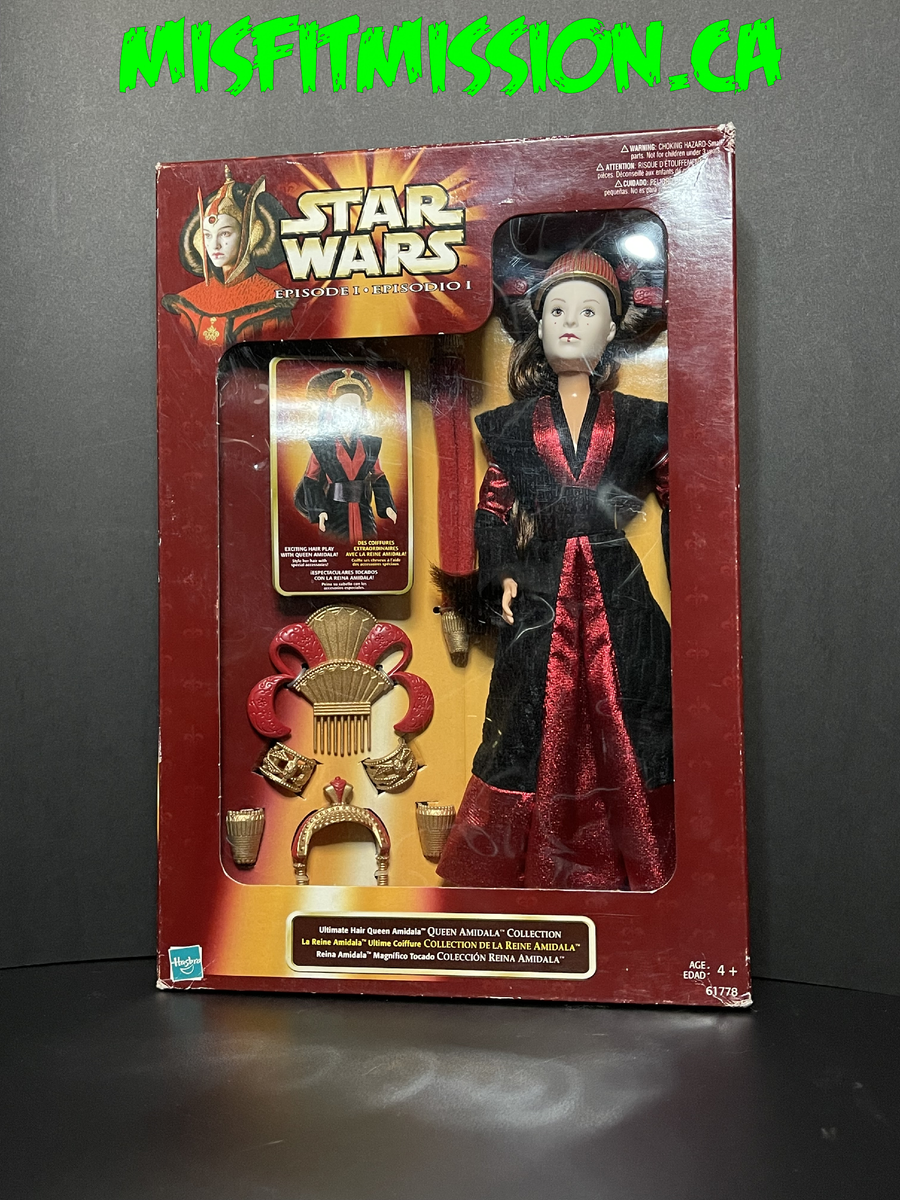 1998 Star Wars Ultimate Hair Queen Amidala Collection (New) – The