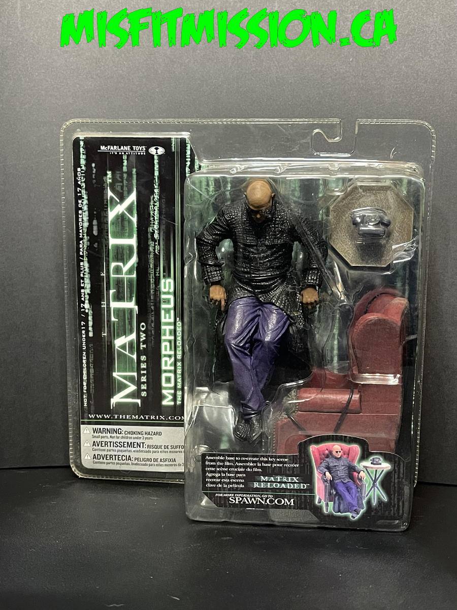 McFarlane Toys The Matrix Series Two Morpheus The Matrix Reloaded