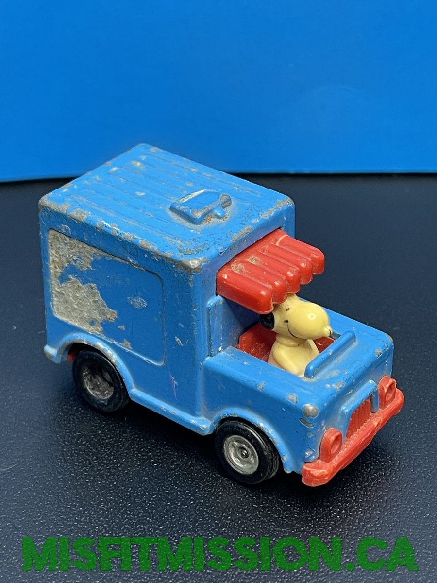 Vintage 1972 Aviva Snoopy Blue Ice Cream Truck – The Misfit