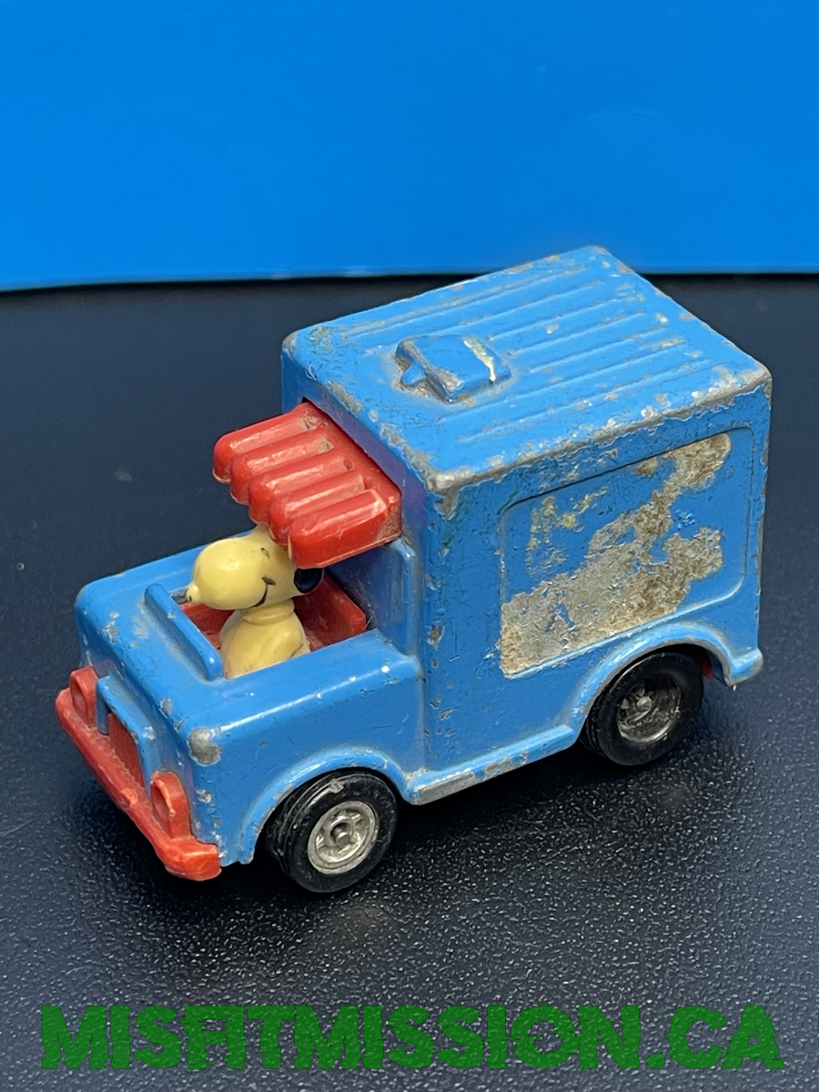 Vintage 1972 Aviva Snoopy Blue Ice Cream Truck – The Misfit