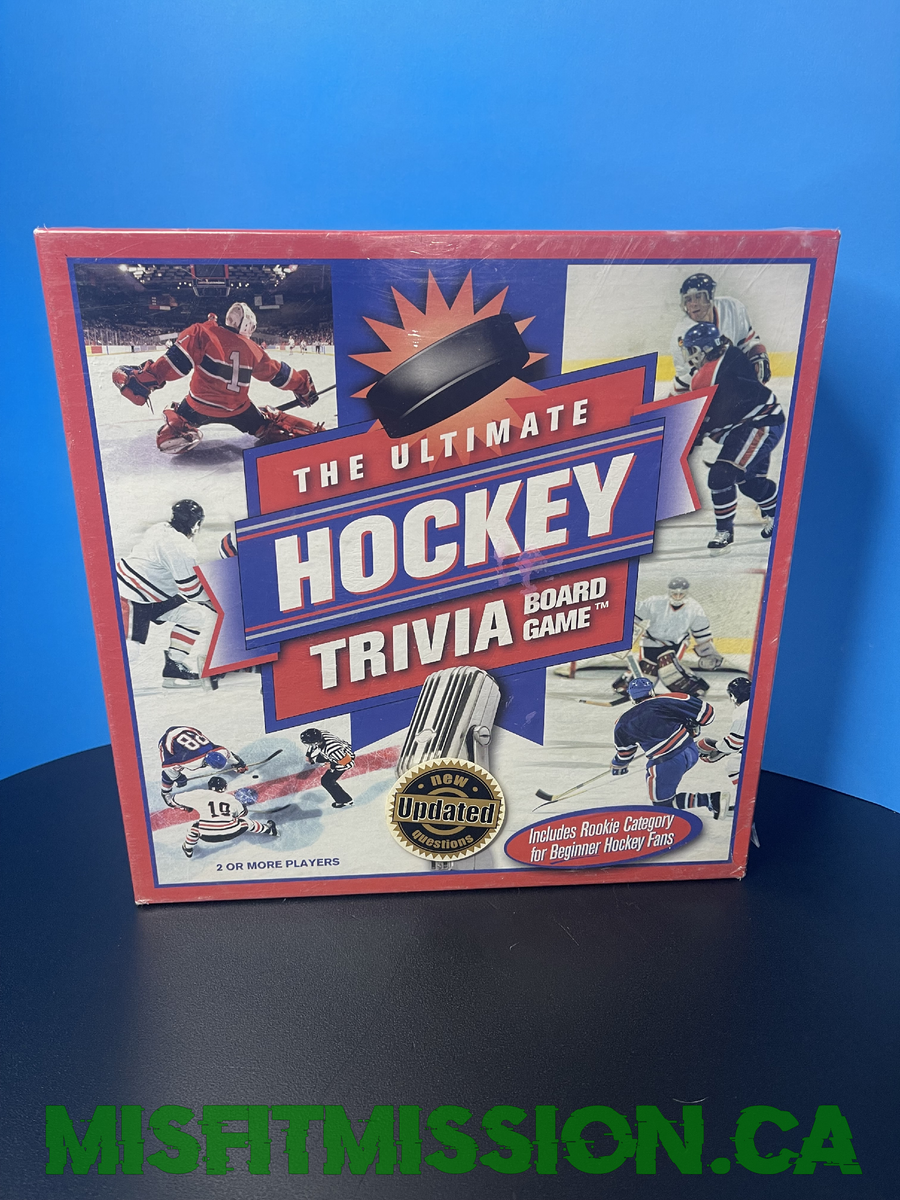 The Ultimate Hockey Trivia Board Game (New) – The Misfit Mission ...