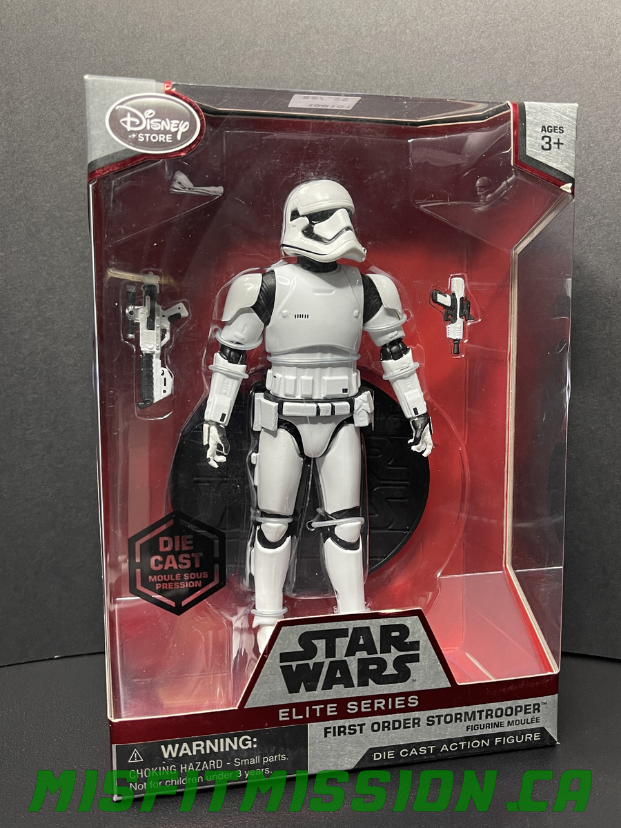 Star Wars Elite Series Die Cast First Order Stormtrooper (New