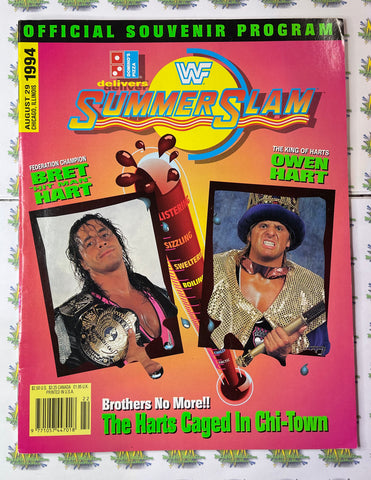 WWF Presents Summerslam 1994 Official Souvenir Edition Program