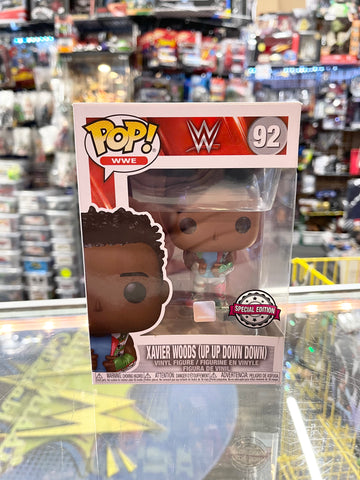 WWE Funko Pop Up Up Down Down Special Edition Xavier Woods 92 (New)