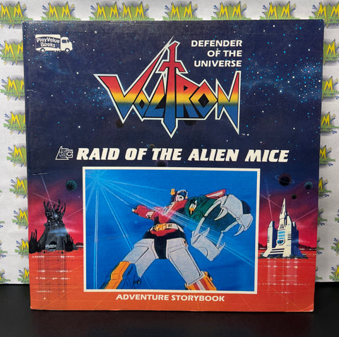 1984 Voltron Raid of The Alien Mice Adventure Story Book