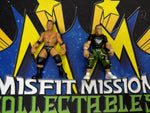 2006 Jakks WWE Micro Aggression Batista and John Cena 2” Figures