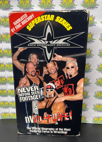 WCW World Championship Wrestling VHS Superstar Series NWO 4 Life Never Before Seen Footage