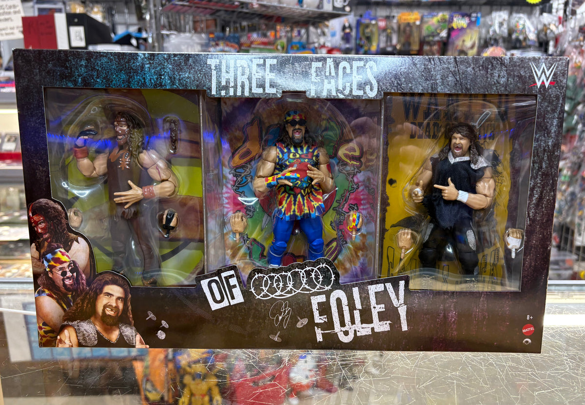 Mattel Elite Collection Three Faces of Foley 3 Pack Figures (New) – The ...