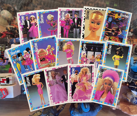 1992 Panini Barbie Trading Cards 14 Cards