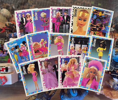 Barbie top trading cards