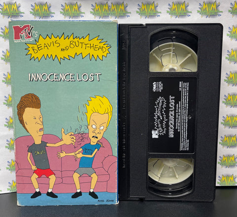 1997 MTV Beavis and Butt-Head Innocence Lost VHS Tape