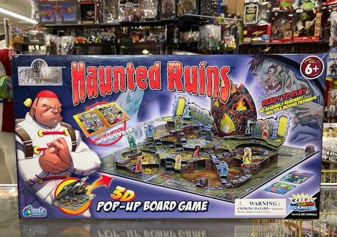 Relic Raiders Haunted Ruins 3d Pop Up Board Game