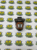 1996 Star Wars Micro Machines Mini Heads Princess Leia Boushh