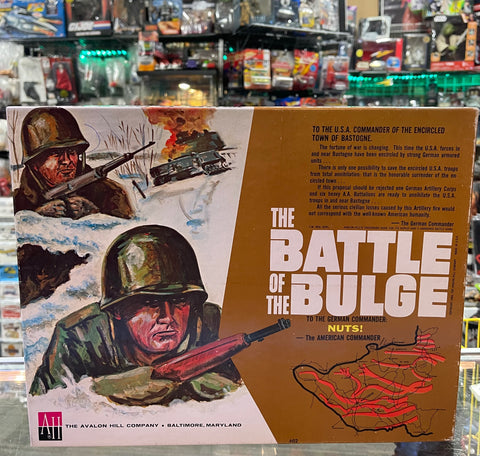 Vintage 1965 The Battle Of The Bulge WWII Ardennes Battle Board Game