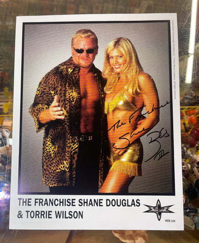 ECW WWE WCW Legend Shane Douglas Autogrpahed Picture