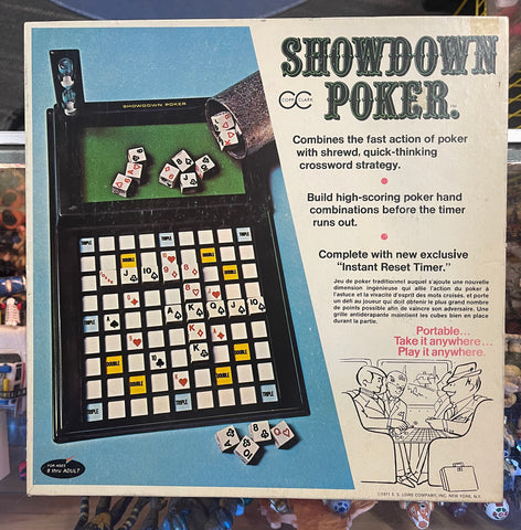 Vintage 1971 Showdown Poker by Copp Clark