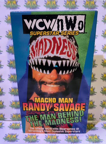 WCW World Championship Wrestling VHS Superstar Series Macho Man Randy Savage The Man Behind The Madness