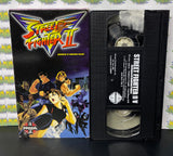 1997 Manga Video Street Fighter II V Darkness at Kowloon Palace Animated Series VHS Tape