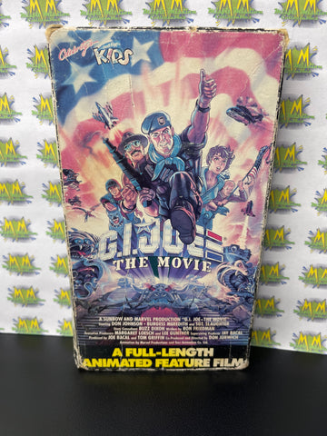 Vintage 1987 G.I Joe The Movie VHS Tape