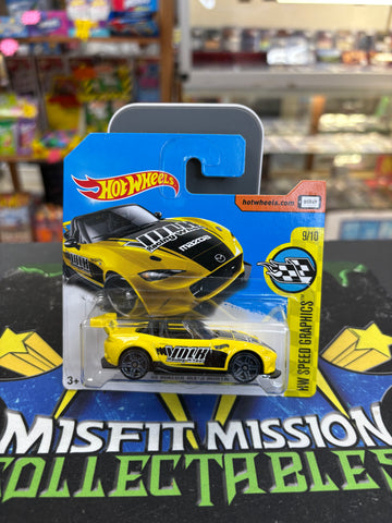 2015 Hot Wheels HW Speed Graphics ‘15 Mazda MX-5 Miata Car (New)