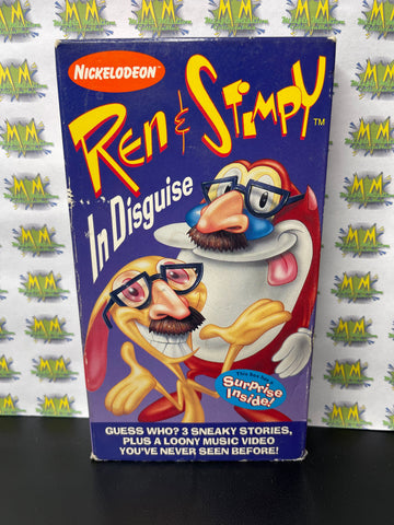 1994 Nickelodeon The Ren and Stimpy Show In Disguise VHS Tape