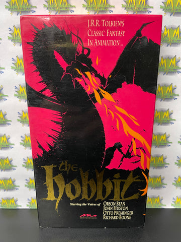 Vintage 1992 JRR Tolkien’s The Hobbit Animated Movie VHS Tape