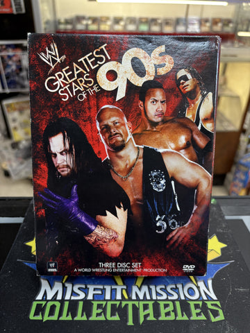 WWE Greatest Stars of The 90s 3 DVD Set