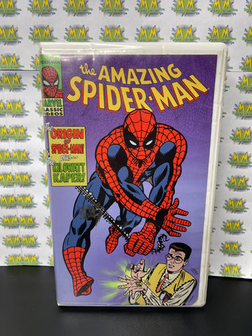 1998 Marvel Comics The Amazing Spider-Man Animated Series VHS Tape