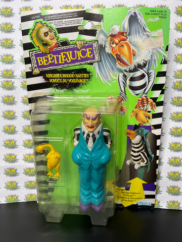 Vintage 1989 Kenner Beetlejuice Neighborhood of Nasties Mean Neighbor Old Buzzard (New)