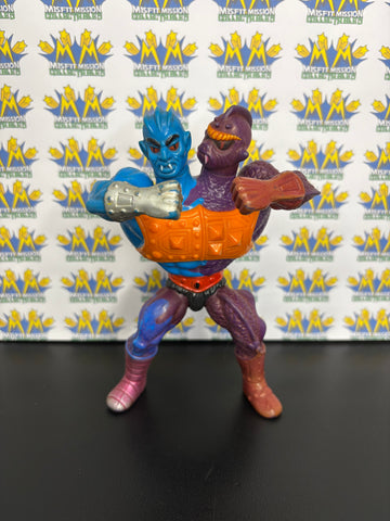 Vintage 1984 MOTU Masters of The Universe Two Bad Figure