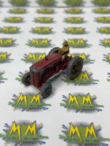 Vintage 1958 Lesney Matchbox Moko Massey Harris Tractor No. 4 Die Cast Toy Car