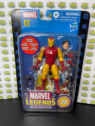 2022 Marvel Legends Series 1 20th Anniversary Iron Man Figure (New)
