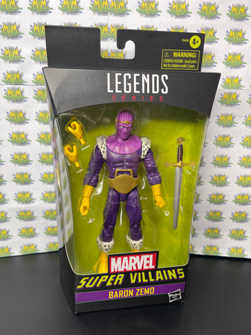 2021 Marvel Legends Series Super Villains Baron zemo Figure (New)